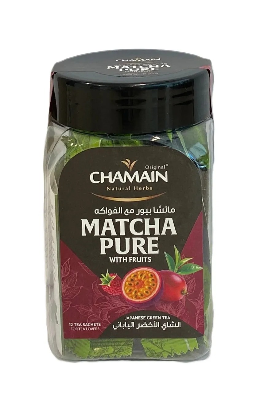 Chamain Fruit Matcha 12 Sachets
