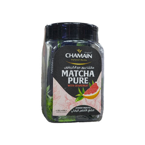 Chamain Grapefruit Matcha 12 Sachets