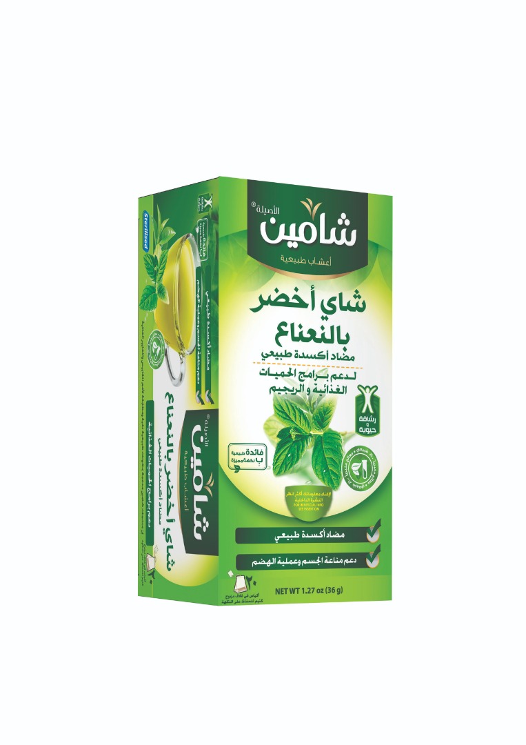 Chamain Green Tea with Mint 20 TB