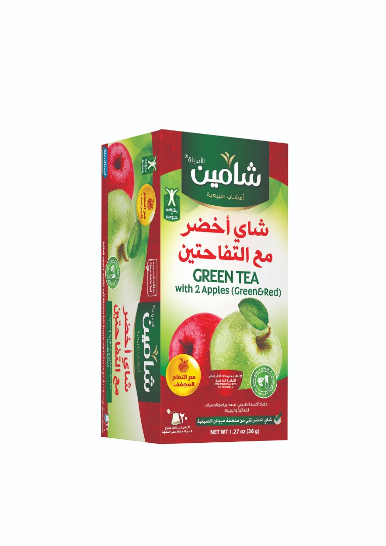 Chamain Green Tea with Two Apples 20 TB