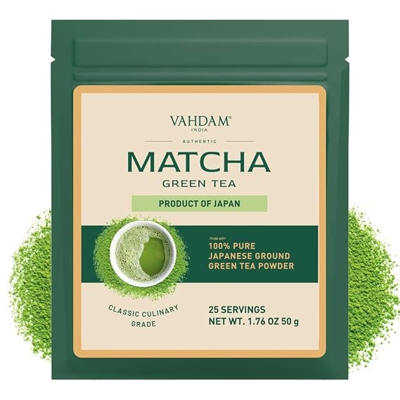 Vahdam Matcha Green Tea Powder 50 g